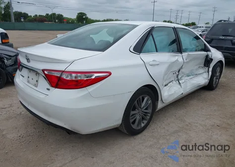 2015 Toyota Camry Se из США, поврежденный, VIN 4T1BF1FK7FU009782